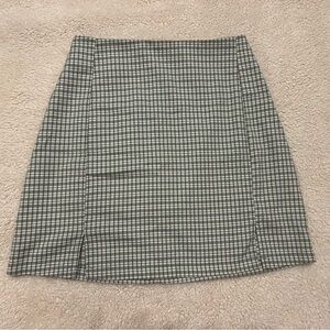 John Galt | Brandy Melville Plaid Green Skirt